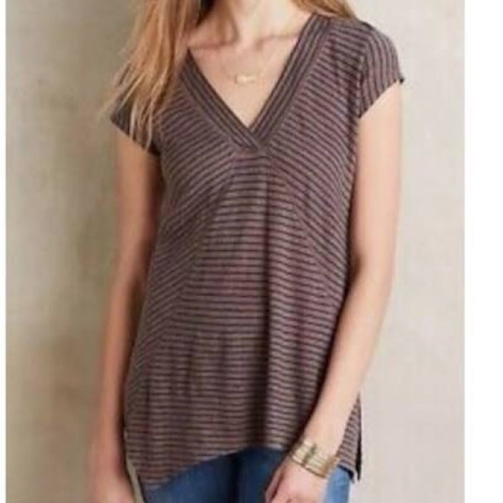 🎀 Postmark • Sierra Splice Striped Top